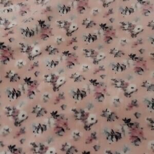 Ava Olivia Pink Floral Plush Baby blanket